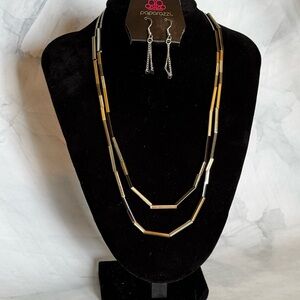 Gold and Silver Necklace